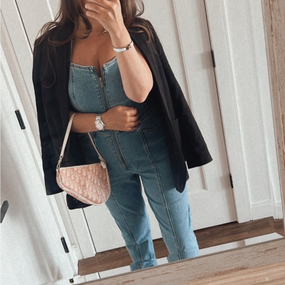 Denim jumpsuit